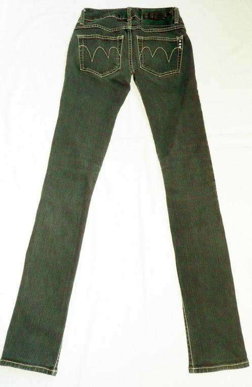 MET (Heup)Spijkerbroek, Kleding | Dames, Spijkerbroeken en Jeans, Zo goed als nieuw, W27 (confectie 34) of kleiner, Grijs, Ophalen of Verzenden