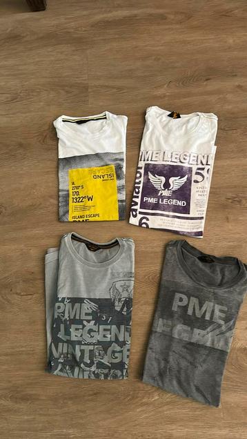 4 PME t- shirts maat M beschikbaar voor biedingen