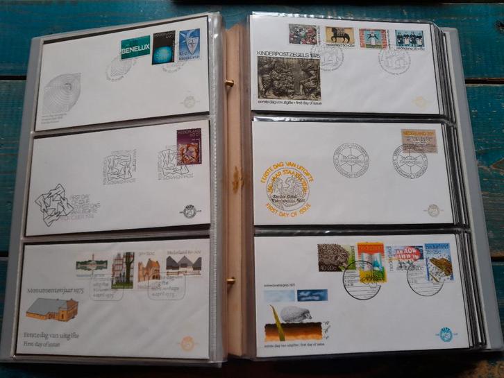 Eerstedagenveloppen sept. 1974 t/m aug. 1983, Postzegels en Munten, Postzegels | Eerstedagenveloppen, Onbeschreven, Nederland
