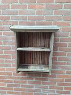 Wandkastjes hard hout decoratief, Ophalen, Gebruikt
