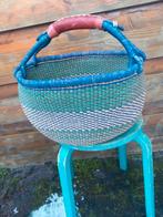 Bolgatanga mand Ghana uniek rond afgeprijsd nu 30.00, Ophalen of Verzenden, Nieuw, Rond, Overige materialen