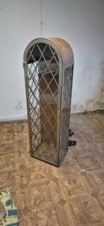 vitrinekast met glas in zink - defect ruitje, Huis en Inrichting, Minder dan 50 cm, 100 tot 150 cm, Ophalen of Verzenden, Minder dan 25 cm