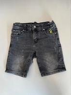 Believe That spijkershort zwart neon geel 140, Broek, Believe that, Ophalen of Verzenden, Zo goed als nieuw