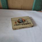 Jules Verne Superba sigaren blikje origineel 15,5 x 11,5, Ophalen of Verzenden, Gebruikt, Tabaksdoos of Verpakking