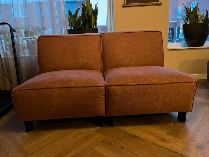 Zeer mooi tweezits bankje  / losse elementen, Huis en Inrichting, Banken | Bankstellen, Zo goed als nieuw, Tweepersoons, Minder dan 150 cm