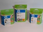 Nieuwe HP56 / HP57 Cartridges - 3x Kleur, 1x Zwart, Ophalen of Verzenden, Nieuw, Cartridge, HP