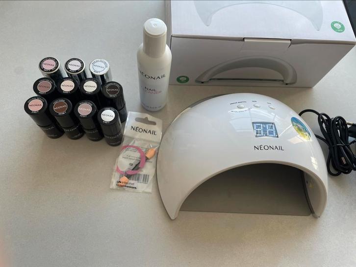 Neonail set voor gelnagellak, Sieraden, Tassen en Uiterlijk, Uiterlijk | Cosmetica en Make-up, Zo goed als nieuw, Toebehoren, Handen en Nagels