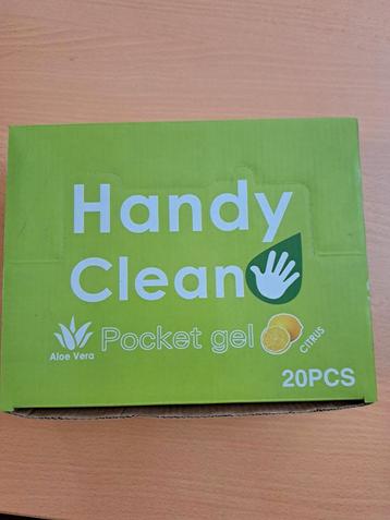Handgel 20 stuks in doos beschikbaar voor biedingen