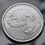 2022 Scorpion 1 oz silver BU, Postzegels en Munten, Munten | Afrika, Zilver, Ophalen of Verzenden, Losse munt, Overige landen