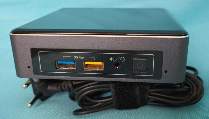 Superkleine + Energie zuinige Intel Nuc SSD 240 GB Win 11, Computers en Software, Desktop Pc's, Refurbished, 3 tot 4 Ghz, SSD