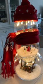 Kerstdecoratie, kerstdorp, sneeuwpop, kerst, Ophalen, Gebruikt