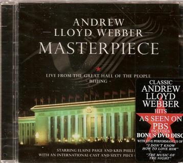 Andrew Lloyd Webber - Masterpiece ( + bonus dvd ) beschikbaar voor biedingen