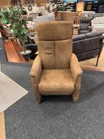 Sta op Relax Fauteuil Bruin stof €199,- Direct leverbaar, Ophalen, #Sta op#Relaxfauteuil#Fauteuil#Bruin#Stoelen#Verstelbaar, Minder dan 75 cm