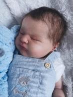 Reborn baby boy Max 👣, Verzamelen, Ophalen of Verzenden, Nieuw, Babypop, Levensecht of Reborn