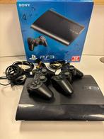 Sony PlayStation 3 Super Slim Set + PSP Handheld – Compleet, Spelcomputers en Games, Spelcomputers | Sony PlayStation 3, Met 2 controllers