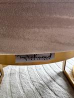 Richmond Jordan Velvet Khaki Eetkamerstoelen (Set van 4), Ophalen, Overige kleuren, Zo goed als nieuw, Vier