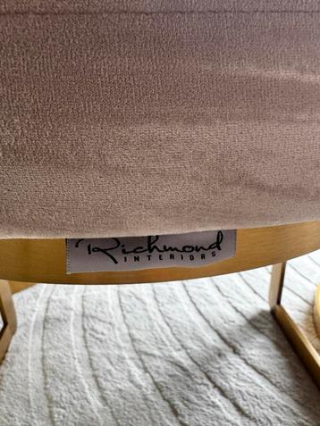 Richmond Jordan Velvet Khaki Eetkamerstoelen (Set van 4) beschikbaar voor biedingen