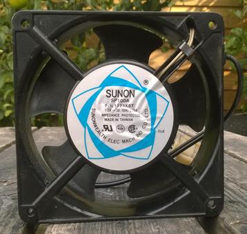 Ventilator 115 Volt inbouw 120 x 120 x 40 mm beschikbaar voor biedingen
