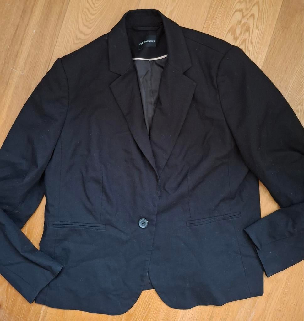 Zwarte blazer - Stijlvol en tijdloos!, C&A Premium, Zwart, Maat 42/44 (L), Ophalen of Verzenden