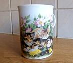 Crown Trent kattenbeker porselein poes kat beker, Huis en Inrichting, Keuken | Servies, Ophalen of Verzenden, Zo goed als nieuw