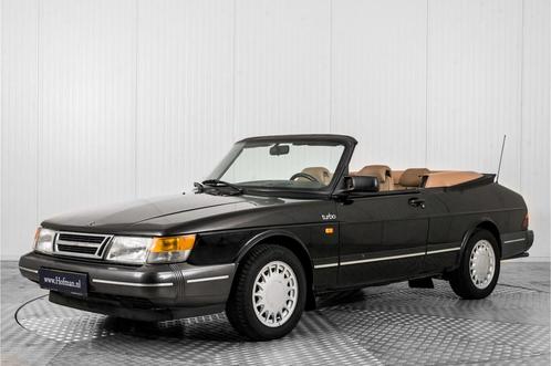 Saab 900 Cabrio 2.0 Turbo 16 (bj 1990, automaat), Auto's, Saab, Bedrijf, Te koop, Saab 900, Airconditioning, Cruise Control, Elektrische buitenspiegels