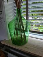 Groene vaas/ gistfles, Huis en Inrichting, Woonaccessoires | Vazen, Ophalen of Verzenden
