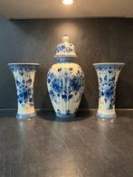 Delfts Blauw Kaststel - Handgeschilderd, Antiek en Kunst, Antiek | Vazen, Ophalen of Verzenden