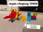Duplo Vliegtuig 10908 - Mist Moersleutel, Ophalen of Verzenden, Gebruikt, Complete set, Duplo