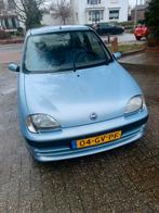 Fiat Seicento 1.1 2001 Blauw, Auto's, Fiat, Voorwielaandrijving, 4 cilinders, Blauw, 17 €/maand