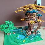 Lego ideas boomhut (+ landschap), Ophalen of Verzenden, Zo goed als nieuw