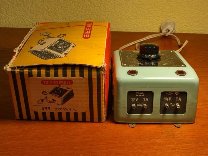 Trix Express 599 - Transformator - OVP, Hobby en Vrije tijd, Modeltreinen | H0, Gebruikt, Transformator of Voeding, Gelijkstroom