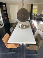 8 eetkamerstoelen div kleuren, Huis en Inrichting, Stoelen, Ophalen, Overige materialen, Gebruikt, Overige kleuren