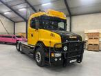 Scania T580 6x4 bj 2005 pto handgeschakeld marge, Auto's, Leder, Particulier, Te koop, Euro 3