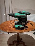 Accu boormachines Hitachi, Ophalen of Verzenden, Gebruikt, Boormachine