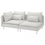 IKEA SÖDERHAMN 3-seat sofa white, Ophalen, Driepersoons, 75 tot 100 cm, Zo goed als nieuw