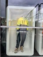 Etalage focus point kast met verlichting voor etalagepop, Ophalen, Gebruikt, Geen, Geen