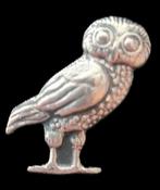 Uitje pin- zilverkleur, Verzamelen, Speldjes, Pins en Buttons, Verzenden, Nieuw, Dier of Natuur, Speldje of Pin