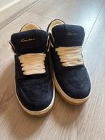 Santoni Schoenen - Handgemaakte Luxe, Kleding | Heren, Ophalen of Verzenden, Zo goed als nieuw, Blauw, Sneakers of Gympen