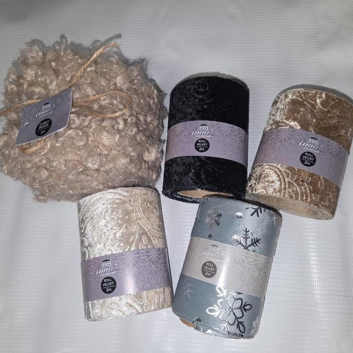 Lint op rol - Diverse kleuren, 2 meter, Hobby en Vrije tijd, Stoffen en Lappen, Nieuw, Overige materialen, Minder dan 30 cm, 30 tot 200 cm