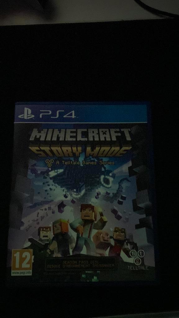 Minecraft Story Mode, Spelcomputers en Games, Games | Sony PlayStation 4, Zo goed als nieuw, Overige genres, 1 speler, Vanaf 12 jaar