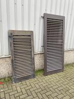 14 zeer zware Padouk louvre raamluiken of louvreluiken, La belle porte, Jurgen.hoogenboezem@gmail.com, Overige typen, Zo goed als nieuw