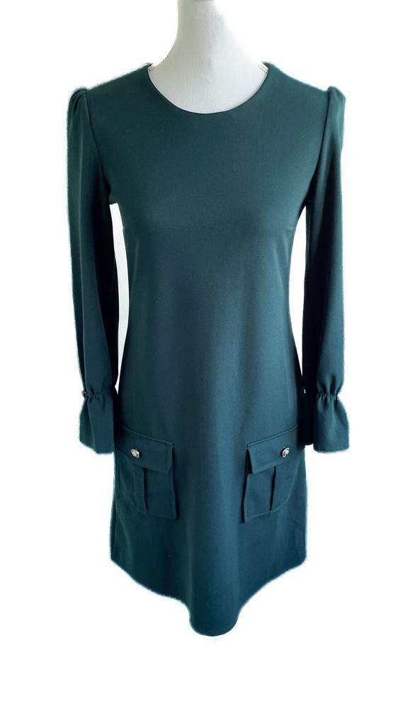 Mooie jurk van Freebird XS, Kleding | Dames, Jurken, Maat 34 (XS) of kleiner, Groen, Boven de knie, Ophalen of Verzenden