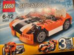 Lego Creator 31017 Sportwagen 3-in-1, Kinderen en Baby's, Speelgoed | Duplo en Lego, Ophalen of Verzenden, Zo goed als nieuw, Complete set