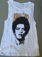 Bruno Mars hemd merchandise artiest muziek wit  Maat XS, Verzenden, Kleding