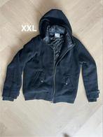 Bershka Winterjas Heren XXL met Capuchon, Zwart, Overige maten, Ophalen of Verzenden, Gedragen