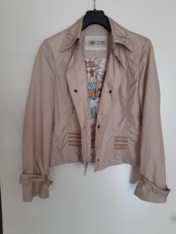 Mazzi Overwear jas beige lichtbruin met beetje glans beschikbaar voor biedingen