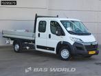 Citroën Jumper 140PK Open Laadbak Dubbele Cabine Euro6 Prit, Auto's, Bestelauto's, Gebruikt, Euro 6, 4 cilinders, Wit
