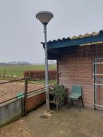 Lantaarnpaal hoog voor buiten gegalvaniseerd 100% werkend, Ophalen, Zo goed als nieuw, 200 tot 500 watt, Lamp met armatuur