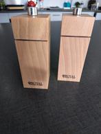 Royal van Kempen & Begeer peper en zout molen, Ophalen, Gebruikt, Hout