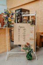 Kledingrek Decoratie rek voor progamma welkoms bord bruiloft, Hobby en Vrije tijd, Ophalen, Zo goed als nieuw, Geboorte of Huwelijk